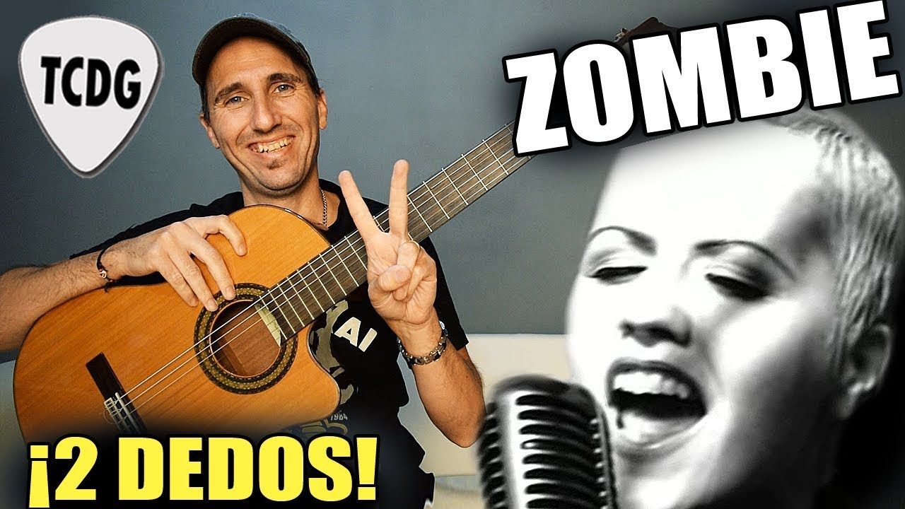 «Zombie» de The Cranberries en guitarra: fácil, con 4 acordes y solo dos dedos