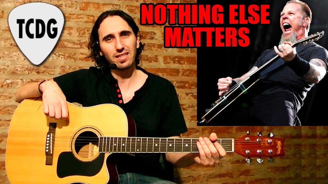 «Nothing Else Matters» de Metallica en guitarra acústica: la primera parte de la intro, paso a paso