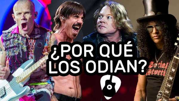 ¿Por qué los Red Hot Chili Peppers odian a Guns N' Roses?