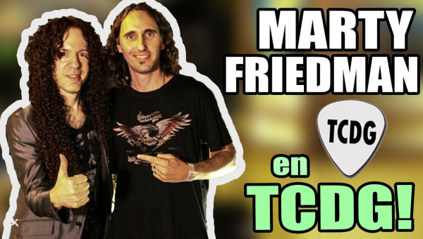 Mario Freiria entrevista a Marty Friedman para TCDG (2018)