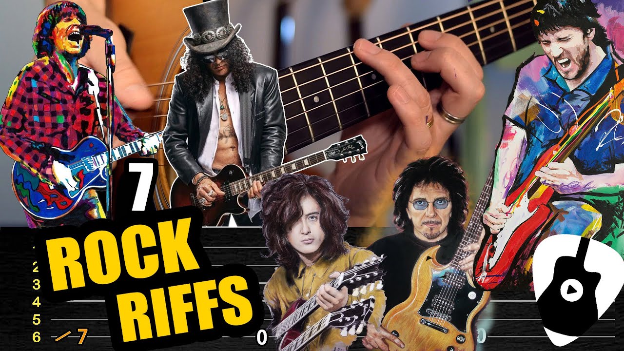 Aprende 7 riffs épicos de rock fáciles en guitarra acústica (ideal para principiantes)