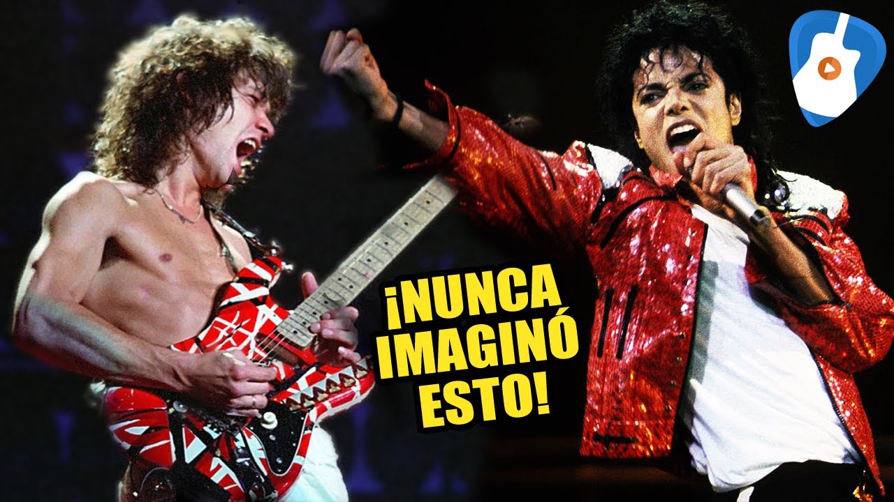 eddie van halen graba el solo de beat it de michael jackson